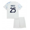 Inter Milan Manuel Akanji #25 Bortaställ Barn 2025-26 Korta ärmar (+ Korta byxor)